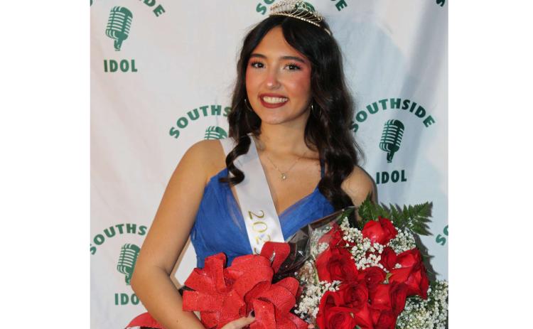 Selena Nejal, a Jacksonville teen, won the Southside Idol competition last weekend at Florida Gateway College. (COURTESY)