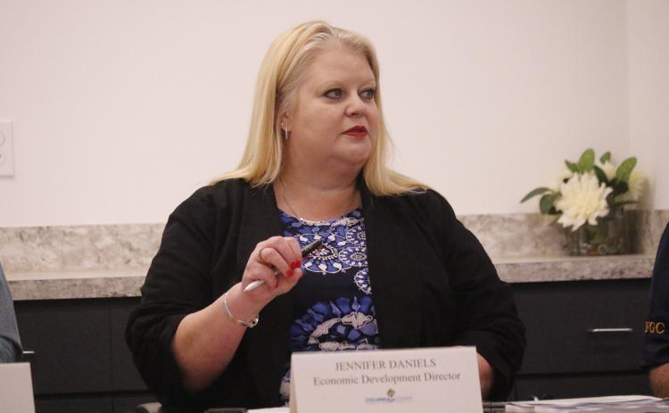 Columbia County Economic Development Director Jennifer Daniels said there are currently five development projects underway in the county, totaling more than $120 million in capital investment. (JAMIE WACHTER/Lake City Reporter)