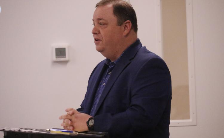 Haymar Group’s Dylan Adams said the Ava Crest duplex project would provide ‘affordable places to live, for the workforce’ in Columbia County. (JAMIE WACHTER/Lake City Reporter)