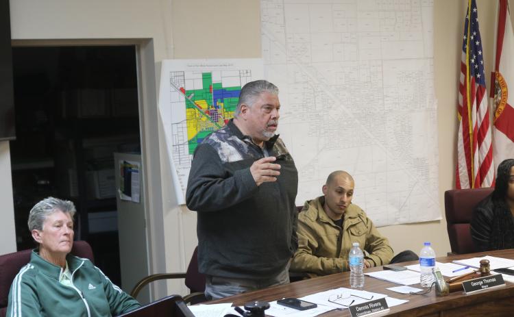 Dennis Rivera resigned his seat on the Fort White Town Council amid concerns about the town’s appointment process. (TONY BRITT/Lake City Reporter)