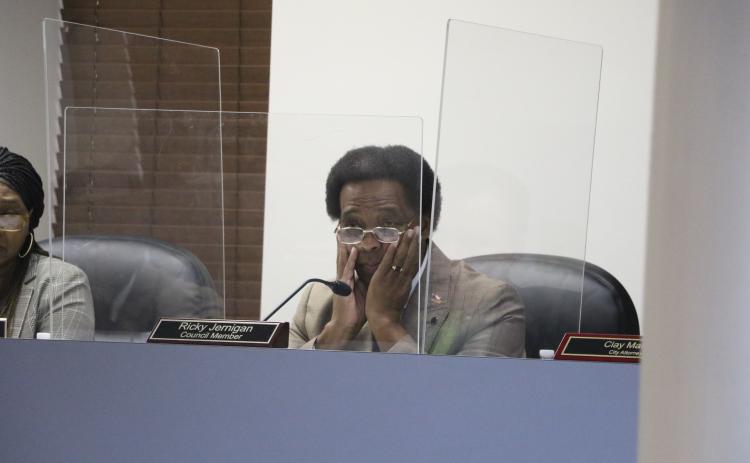 Lake City Councilman Ricky Jernigan apologized Monday for offending Florida Gateway College staff over previous comments regarding its enrollment. (MORGAN MCMULLEN/Lake City Reporter)