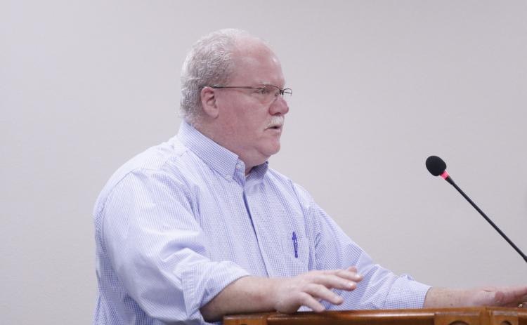 Shannon Roberts with the Suwannee County administration talked about the importance of being ready to capitalize on $921 million in federal resiliency funding for storm-impacted communities that is being sent to Florida Commerce. (JAMIE WACHTER/Lake City Reporter)