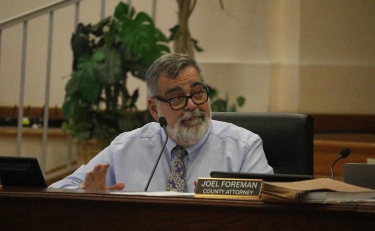 County Manager David Kraus said the county has groups interested in leasing office space in the old Lake City Reporter building. (JAMIE WACHTER/Lake City Reporter)