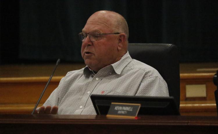 Commissioner Rocky Ford said he thought denying the request to help the Town of Fort White ‘set the county back.’ (JAMIE WACHTER/Lake City Reporter)