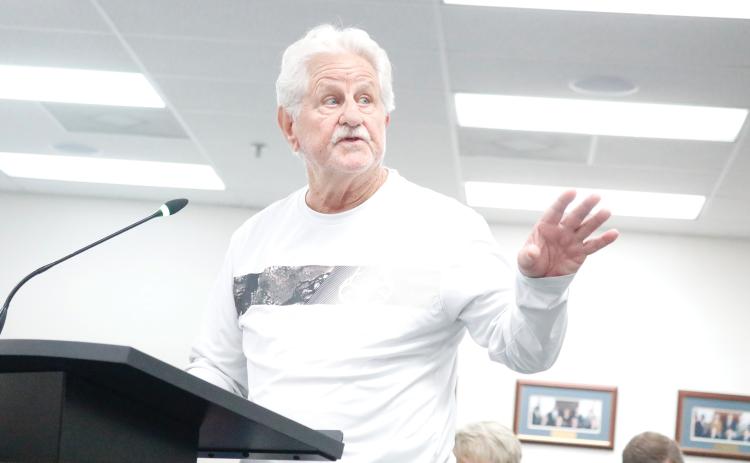Tom Eagle with Real Terrace LLC said the vision for the 71-acre property looking to annex into the City of Lake City is for a big box commercial development. (JAMIE WACHTER/Lake City Reporter)