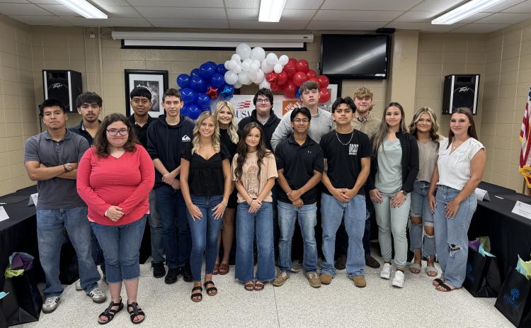 RIVEROAK Technical College honored 18 students Tuesday with a SkillsUSA National Signing Day event. The event recognized students who plan to pursue a career in the skilled trades. (COURTESY)