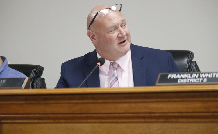 Suwannee County Commissioner Don Hale requested the board consider implementing impact fees to help the county catch up on growth and development. (JAMIE WACHTER/Lake City Reporter)