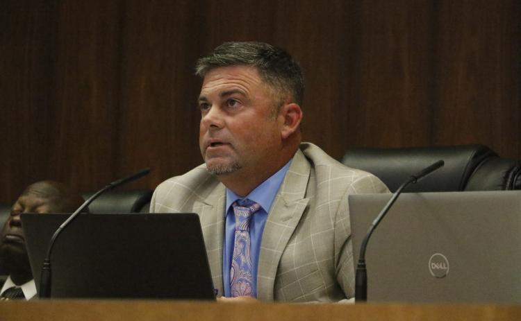 Live Oak Council President Matt Campbell said the city needed to balance what was wanted and what is needed with zoning. (JAMIE WACHTER/Lake City Reporter)