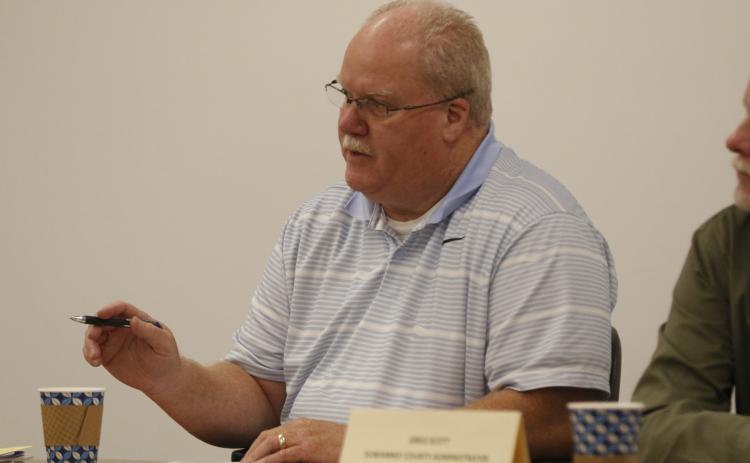 Suwannee County Administrator Shannon Roberts became the North Florida Water Utilities Authority's first executive director after the NFWUA approved a contract with him in a 3-1 vote. (JAMIE WACHTER/Lake City Reporter)