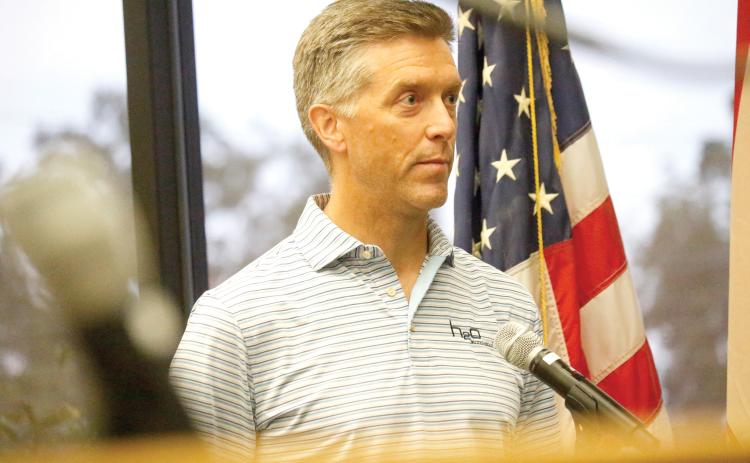 H2O Senior Vice President Derrel Wilson said the company was willing to work with the city moving forward, including a possible incentivized contract to garner full payment. (JAMIE WACHTER/Lake City Reporter)