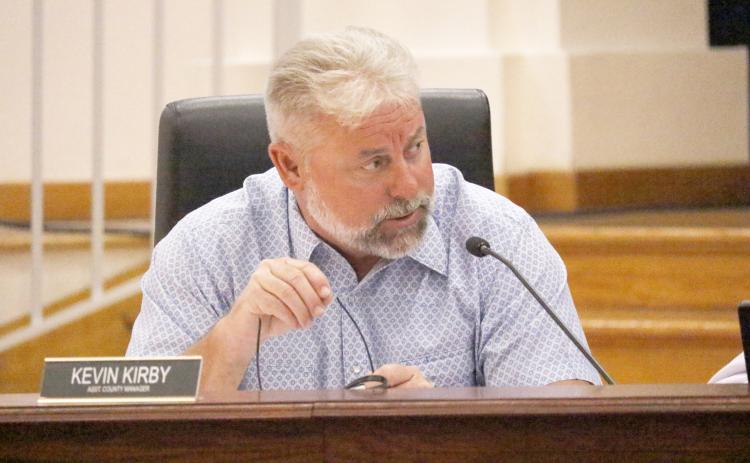 Assistant County Manager Kevin Kirby said the county needs to finalize its disaster response plan during ‘calm waters’ to prevent chaos from occurring when an emergency occurs. (FILE)