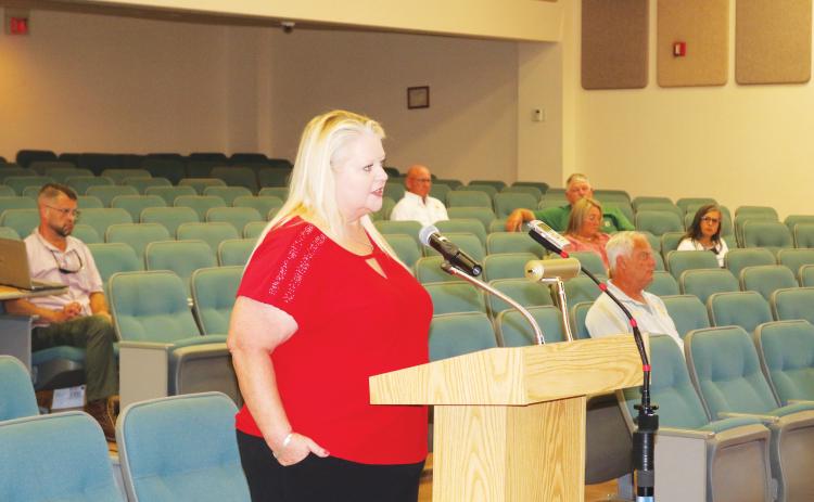 Columbia County Economic Development Director Jennifer Daniels said a company interested in coming to the NFMIP would bring roughly 200 jobs to the area. (TONY BRITT/Lake City Reporter)