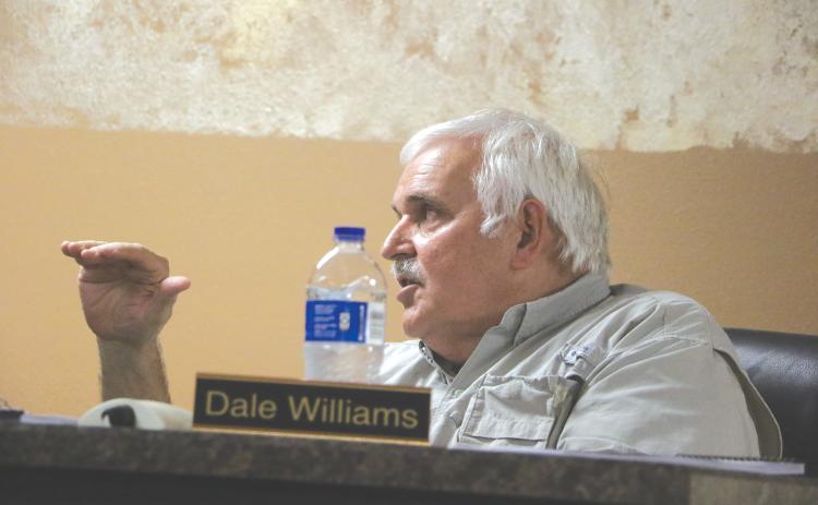 Lake Shore Hospital Authority Executive Director Dale Williams asked for the Board’s opinion on the City of Lake City expressing interest in 11.2 acres of land near NE Lake Drive. (MORGAN MCMULLEN/Lake City Reporter)