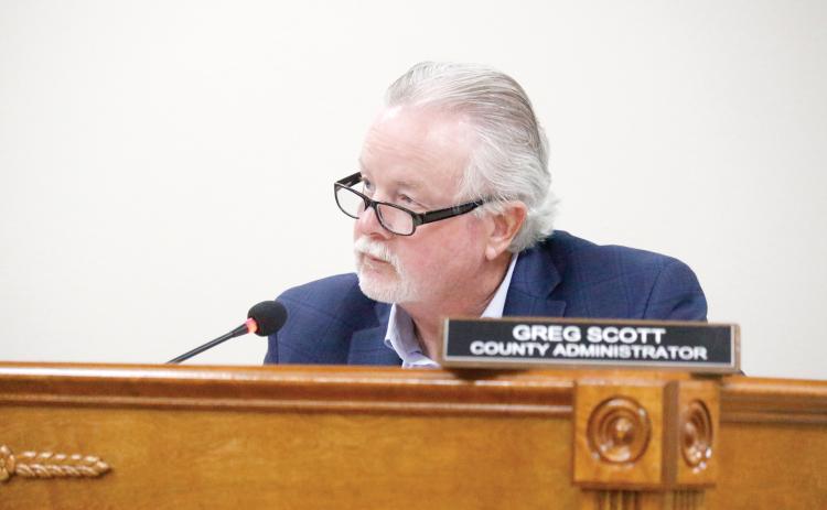 Suwannee County Administrator Greg Scott is planning to retire in September after working for 36-plus years for the county. (FILE)