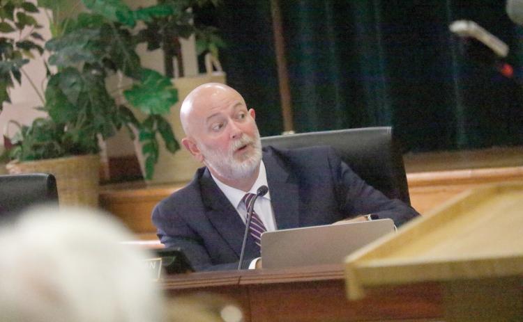 Columbia County Attorney Joel Foreman said the next year will give everybody a better idea if the North Florida Water Utilities Authority ‘experiment’ is going to work. (JAMIE WACHTER/Lake City Reporter)