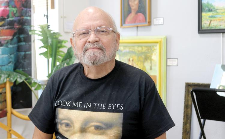 Benjamin ‘Benny’ Ragland will lead the Gateway Art Gallery’s ‘Art and Soul’ presentation Saturday on Leonard da Vinci. (TONY BRITT/Lake City Reporter)