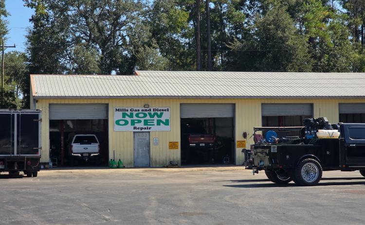 State officers executed a search warrant Tuesday at Mills Gas and Diesel in Live Oak. County offices also were served subpoenas related to work performed at the shop from January 2024 to June 2025. (MONJA SLATER/Lake City Reporter)