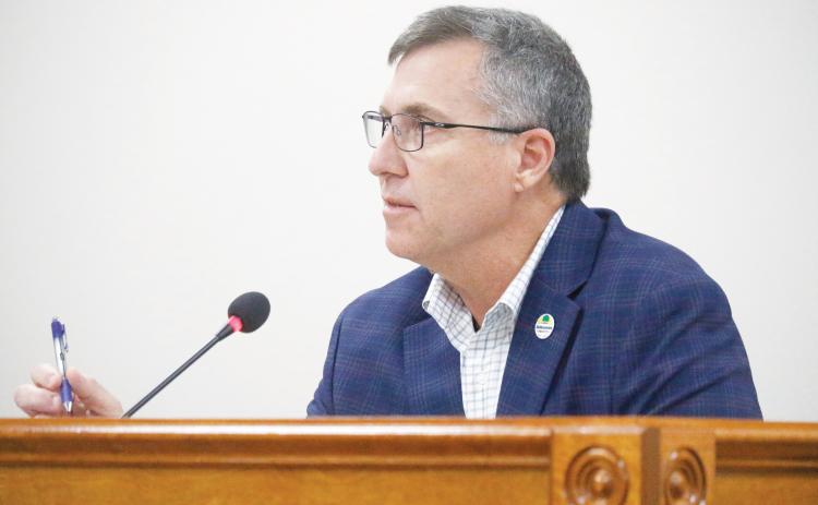 Interim Suwannee County Administrator Jason Furry said the county needs to make sure and not wait 30 years to do another compensation study. (JAMIE WACHTER/Lake City Reporter)