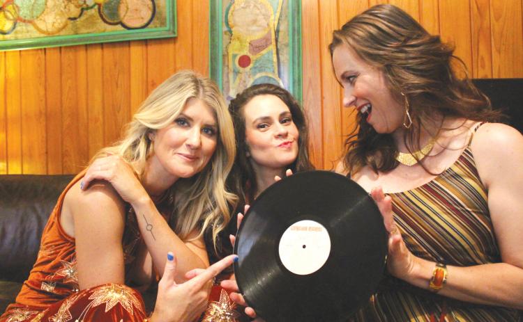 Lauren Spring (from left), Emily Stuckey Sellers and Lake City’s Rachel Grubb, the trio behind The Krickets, will soon release a compilation album called ‘If You Only Knew’ on Oct. 30. (COURTESY)