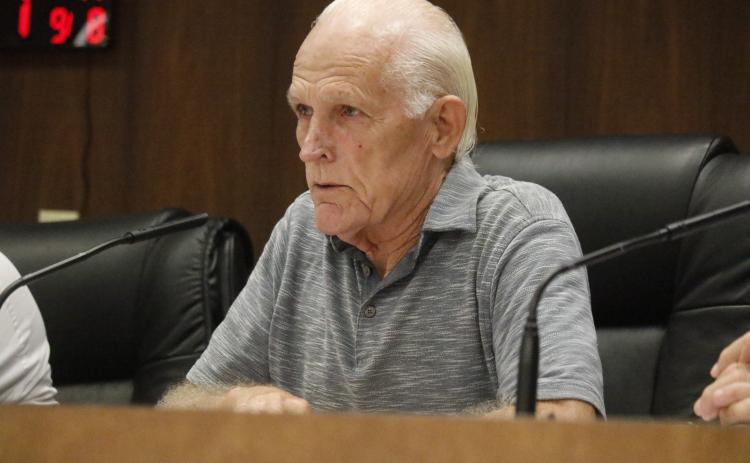 Live Oak Mayor Frank Davis speaks at a previous Live Oak City Council Meeting. Davis is helping organize the city’s inaugural Florida City Week celebration, set for Oct. 20-25. (FILE)