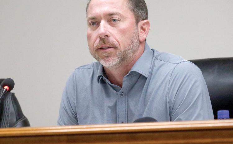 Rep. Jason Shoaf said once he sees a property tax reform plan from Gov. Ron DeSantis then the legislature can begin work on fixing the problem. (JAMIE WACHTER/Lake City Reporter)