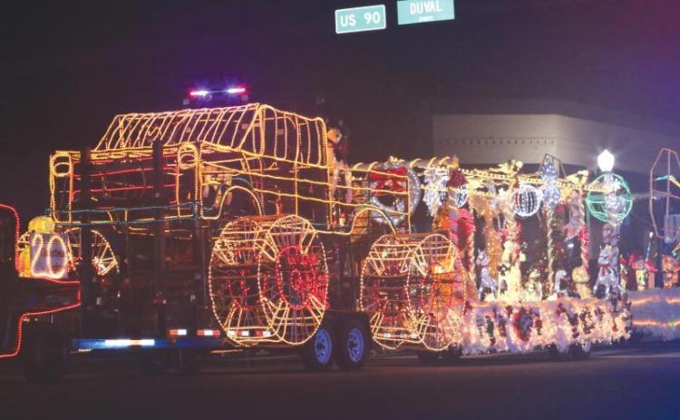 The Rotary Club of Lake City is expecting a record number of float entries for this year's Christmas parade. (FILE)