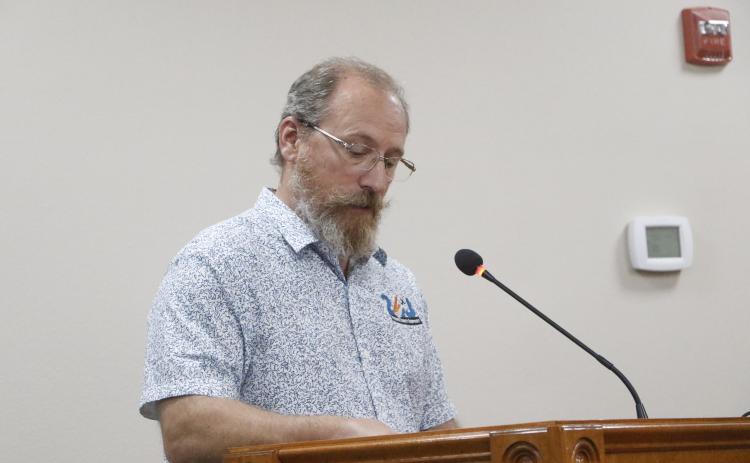 Suwannee County Airport Manager John Duhaime said the written rules and regulations were needed to provide guidance to keep people operating correctly at the airport. (JAMIE WACHTER/Lake City Reporter_
