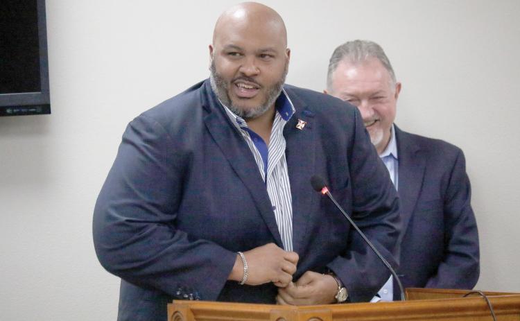 Sen. Corey Simon said the ‘Rural Renaissance’ bill that was passed by the Senate on Wednesday will provide things that are needed in rural communities, like transporation, health care and education improvements. (FILE)