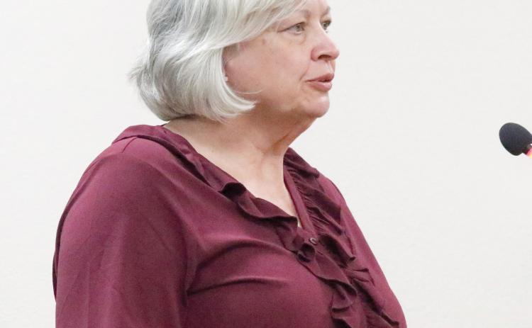 Suwannee County Public Works Director Brenda Flanagan said the top road projects that needed ranked by commissioners were 184th Road, County Road 137 and County Road 349. (JAMIE WACHTER/Lake City Reporter)