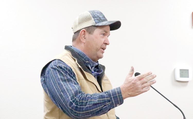 Wesley Wainwright, the chairman of the Suwannee County Fair Association, said the group wants to provide the county a parcel of land that connects to the fairgrounds to help with the county’s future plans for the site. (JAMIE WACHTER/Lake City Reporter)