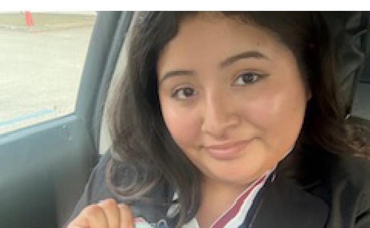 Florida Gateway College student Elisabeth Garcia-Gijon placed second in pathophysiology at the HOSA Springs Regional Conference on Jan. 24. (COURTESY FLORIDA GATEWAY COLLEGE)