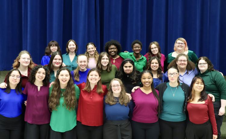 The University of North Florida Chamber Singers and the Osprey Treble Chorus will perform as part of the Friends of Music Concert Series on Friday, Feb. 27, in Live Oak. (COURTESY)