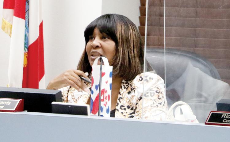 Lake City Councilwoman Tammy Harris wants to host ‘Love Fest’ to better enhance the community’s image to outsiders. (MORGAN MCMULLEN/Lake City Reporter)