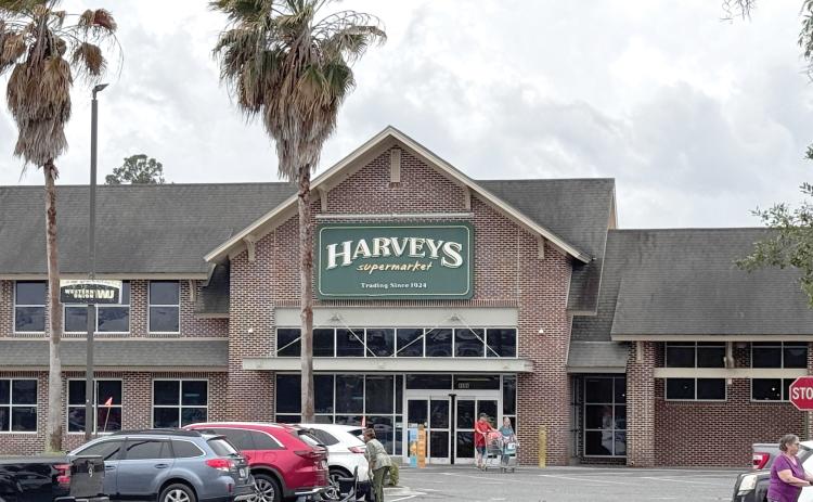 The Harveys Supermarket on the west side of Lake City will be transitioned to a Winn-Dixie, its parent company announced Monday. There is no timeframe for when the change will occur. (JAMIE WACHTER/Lake City Reporter)
