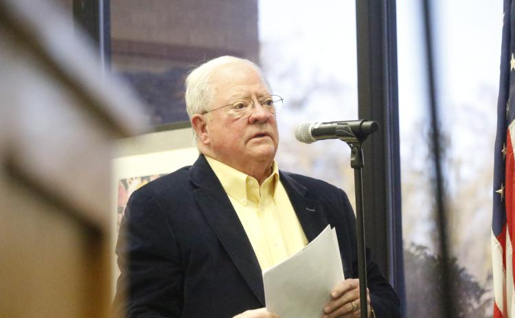 David Chandler, the president of the Lake City Chapter of the Sons of the American Revolution, said the patriotism on display for the country’s semiquincentennial is ‘incredible.’ (JAMIE WACHTER/Lake City Reporter)