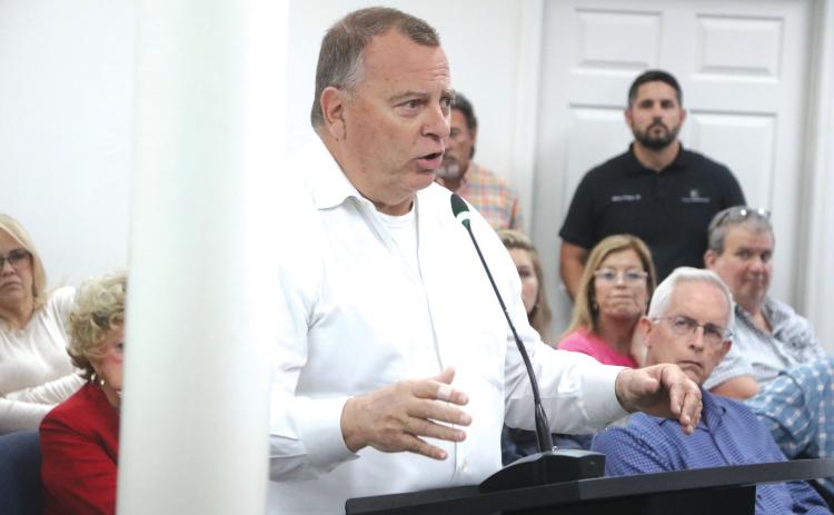 Lake City Police Chief Gerald Butler said he and his department are already thinking ahead to next year’s Easter celebration to further enhance security following the deployment of pepper balls against crowds on Sunday. (MORGAN MCMULLEN/Lake City Reporter)