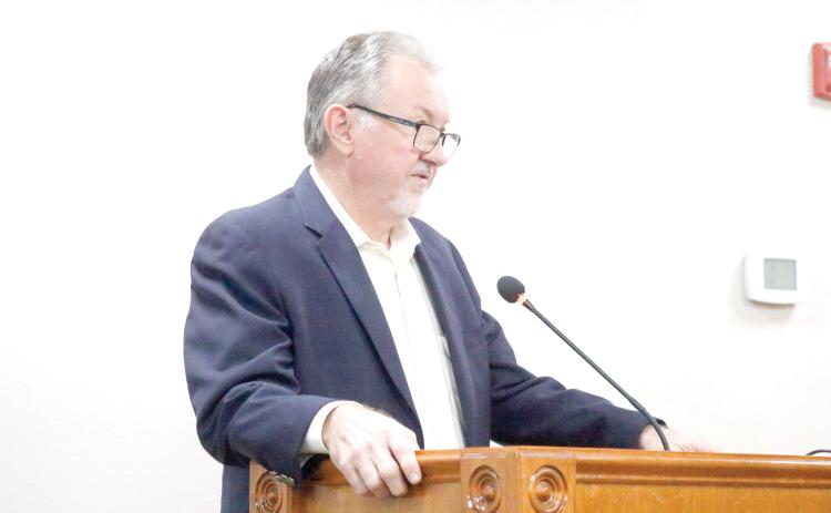 Suwannee County Economic Development Director Jimmy Norris said with Plant Path opening a processing plant in the county, the goal is to make the county the ‘stevia capital of the world.’ (JAMIE WACHTER/Lake City Reporter)