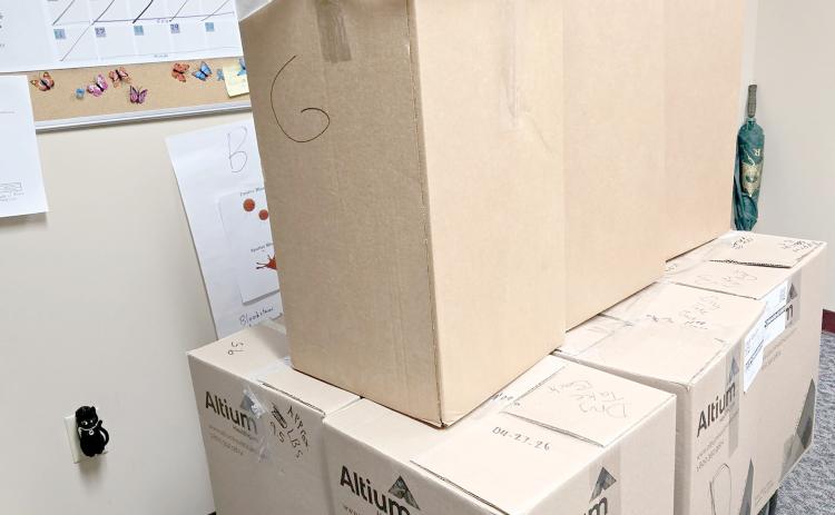 The Columbia County Sheriff’s Office collected more than 145 pounds of unused medications as part of Drug Take Back Day. The Lake City Police Department collected 18 more pounds. (COURTESY)
