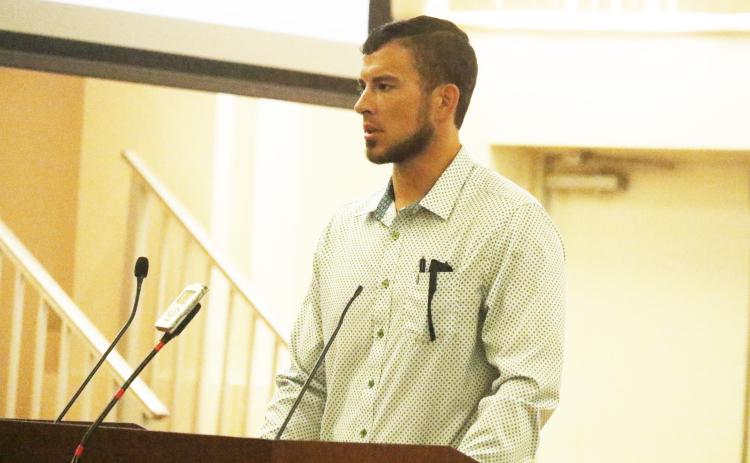 Columbia County Planner Seth Lane said he’d prefer people call to get advice on what they can do on property before they buy it than tell them it can’t be built on after the fact. (JAMIE WACHTER/Lake City Reporter)