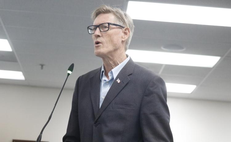 Erik Bredfelt with Inspire told the Lake City Council that its update of the Community Redevelopment Agency plan was important because those funds can only be spent on projects outlined in the plan. (JAMIE WACHTER/Lake City Reporter)