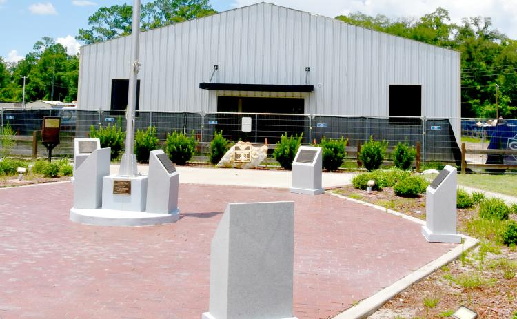 The new community center being built at the Douglass Center will be named in honor of late Commissioner Maurice Perkins, who passed away late last year. (ROB WOLFE/Lake City Reporter)