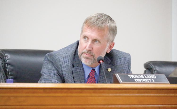 Suwannee County Commissioner Travis Land said a site in Luraville is not going to be a data center, but will host a small solar facility that includes battery storage and cold storage. (JAMIE WACHTER/Lake City Reporter)