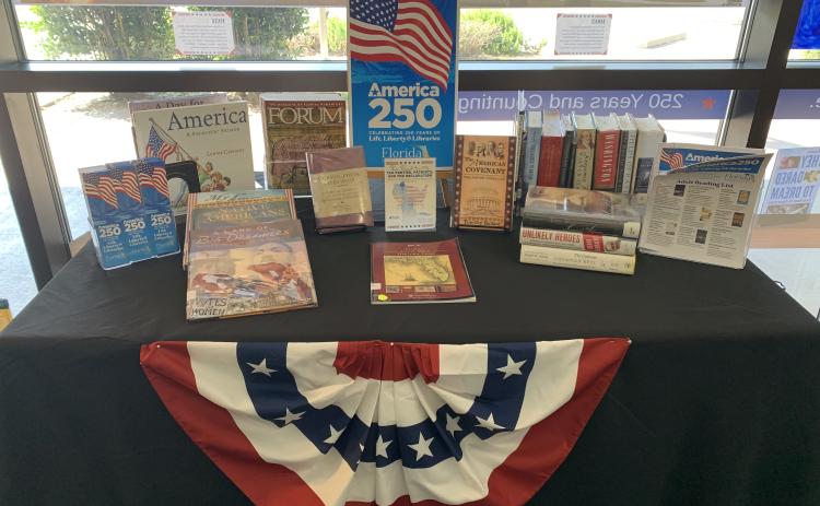 The Suwannee River Regional Library received a $6,000 grant from Florida Humanities to purchase books promoting the semiquincentennial and America’s history for its nine branches in three counties. (COURTESY)