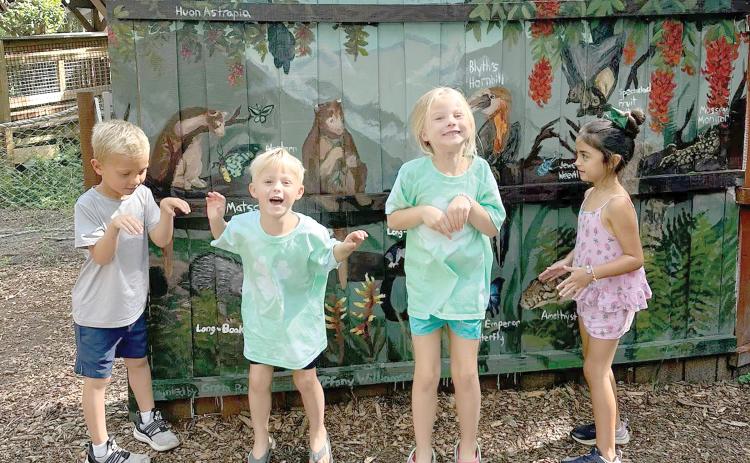 The Cloverbuds also enjoyed a trip to the Santa Fe Zoo as part of their three-day summer camp, observing animals from around the world. (COURTESY LAFAYETTE COUNTY 4-H)