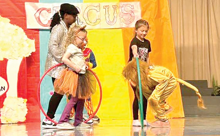 COURTESY Suwannee Springcrest Elementary students in the 21st Century After-School Learning Program put on a play during the past school year. The district wasn’t selected by the state to receive funding for the program this upcoming school year. (COURTESY)