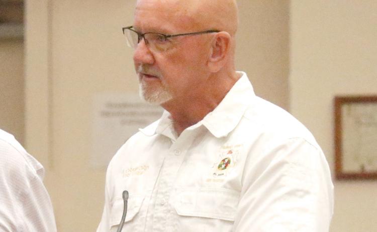 Columbia County Fire Chief Jeff Crawford said it takes time to build an EMS service right but said he just needs the ‘100% commitment’ from the County Commission to do so. (JAMIE WACHTER/Lake City Reporter)
