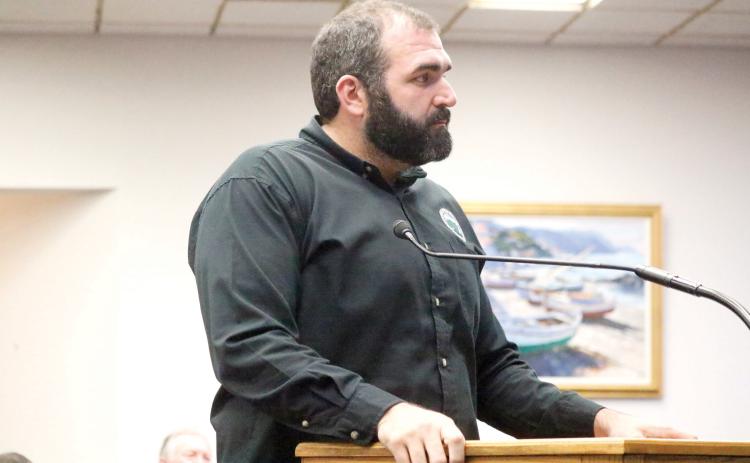 Live Oak Community Redevelopment Agency Director Nicholas Frigiola said the CRA is partnering with Suwannee County to add new trees and a mural to downtown Live Oak to beautify the corridor. (JAMIE WACHTER/Lake City Reporter)