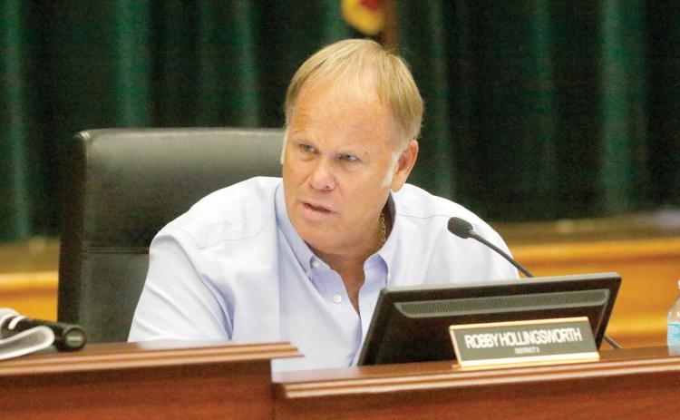 Commissioner Robby Hollingsworth agreed for the county to provide animal control services to the City of Lake City although he didn’t ‘want to put any more on them.’ (FILE)