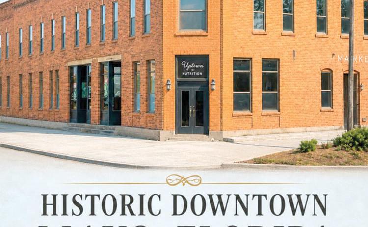 Sheilah Broughton has written a book on the history of the buildings in downtown Mayo, ‘Historic Downtown Mayo, Florida,’ which is raising funds for the Lafayette County Historical Society. (COURTESY)