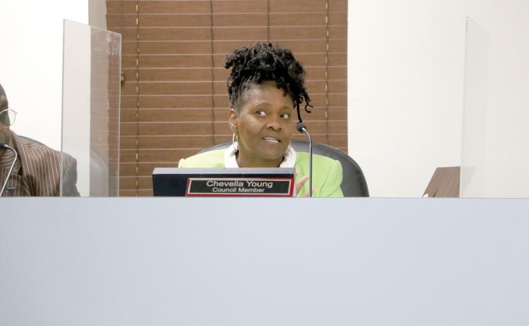 Lake City Councilwoman Chevella Young said she was asked by a youth on how to apply for a position on the city’s recreation advisory committee, which was formalized Monday. (FILE)